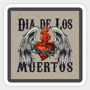 DIA DE LOS MUERTOS Sticker